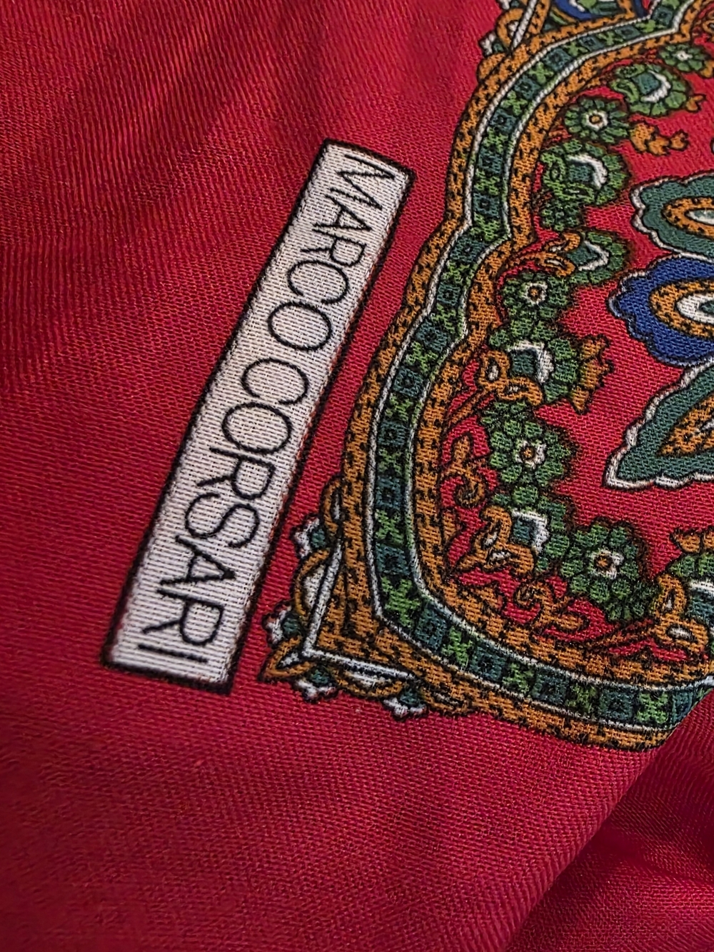 Red Printed Men's Jacket